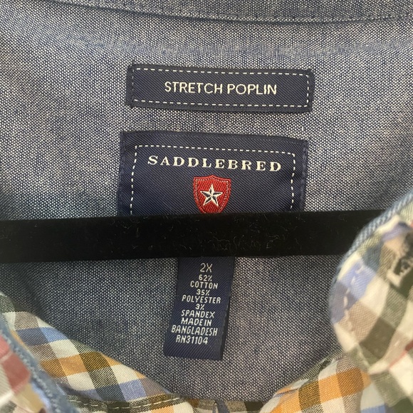 Mens Saddlebred Button-Up - Picture 2 of 3